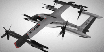 Hyundai and Uber unveil the future of transportation, an ultra-futuristic flying taxi